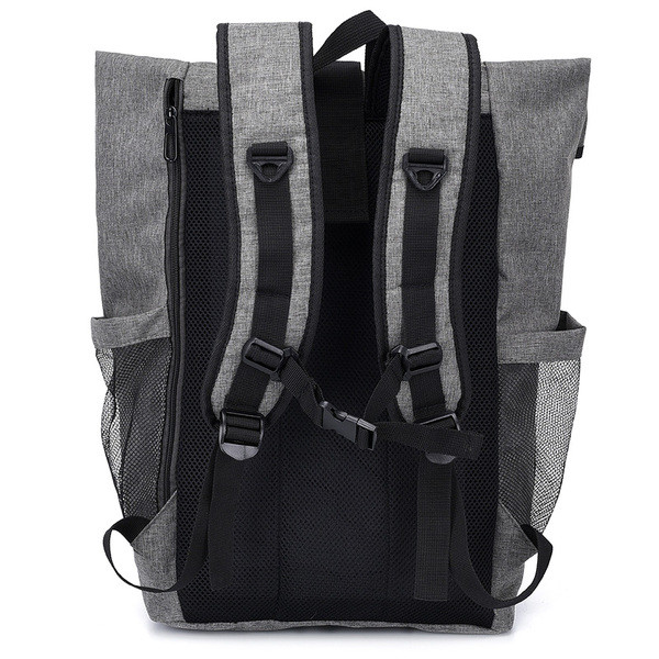 Uus mudel meeste seljakott tekstiilist taskutega