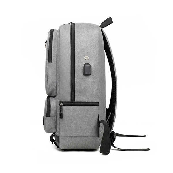 Nagyméretű textil hátizsák laptophoz