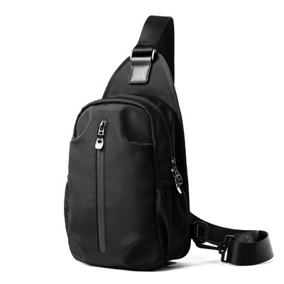 Férfi napi hátizsák cipzárral és egy pánttal