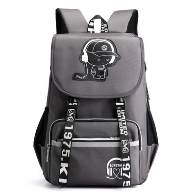 Mindennapi textil hátizsák különböző mintákkal