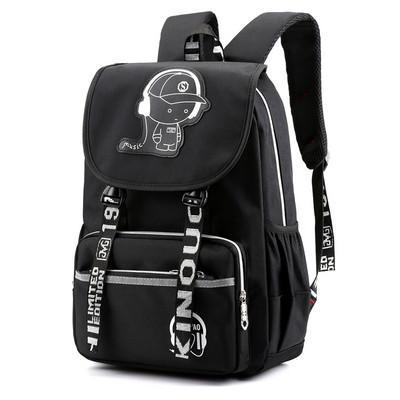 Mindennapi textil hátizsák különböző mintákkal