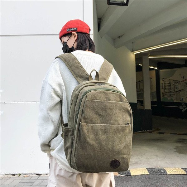 Μοντέρνο ανδρικό σακίδιο με τσέπες κατάλληλο για φορητό υπολογιστή