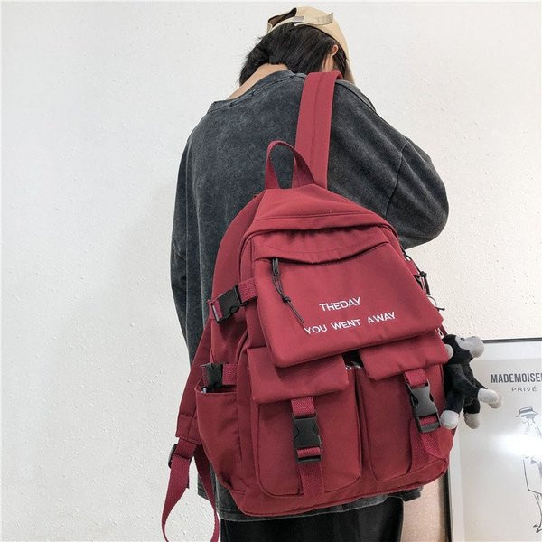 Férfi hátizsák négy színben felirattal