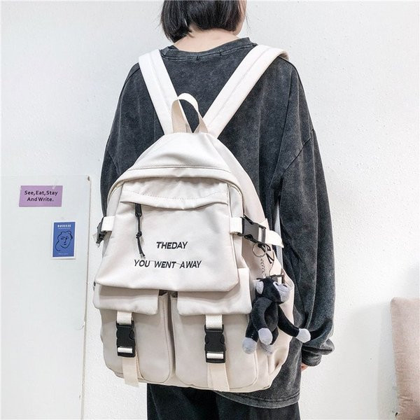 Férfi hátizsák négy színben felirattal