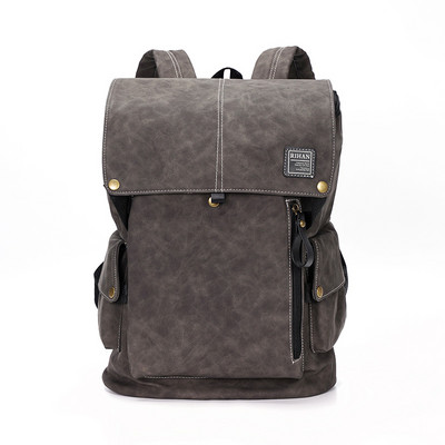 Igapäevane meeste seljakott embleemi ja lukuga