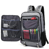 Alkalmi textil hátizsák férfiaknak