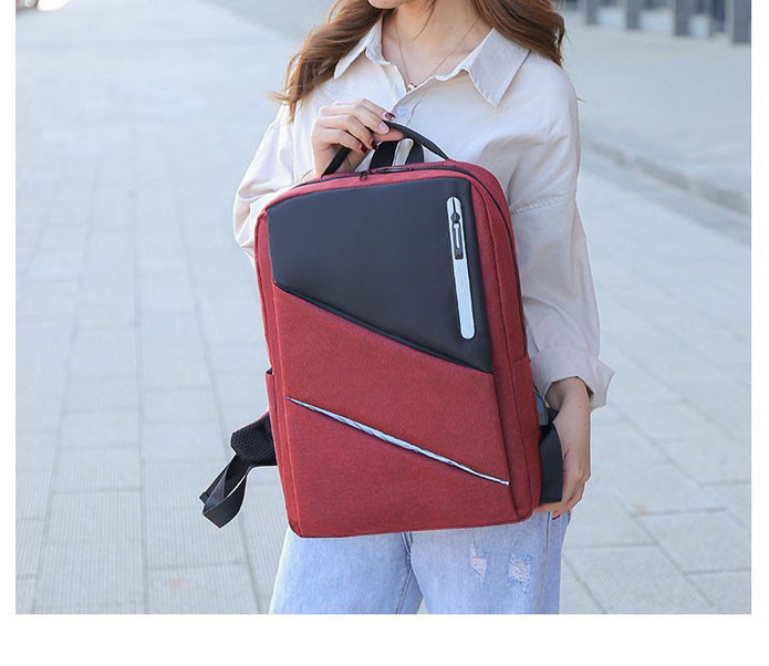 Unisex tekstiilist seljakott igapäevaseks kasutamiseks