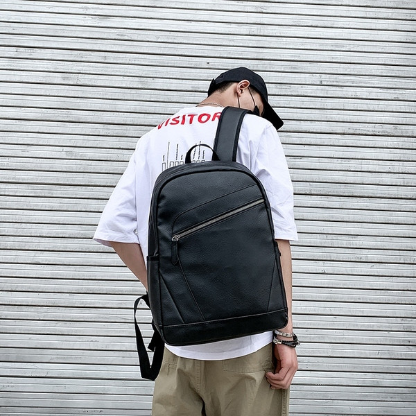 Kolmes värvitoonis lukuga meeste igapäevane seljakott