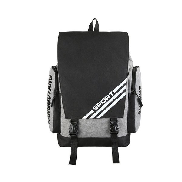 Meeste igapäevane taskute ja sangaga seljakott