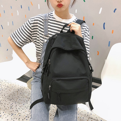 Férfi napi hátizsák cipzárral és elülső zsebbel több színben