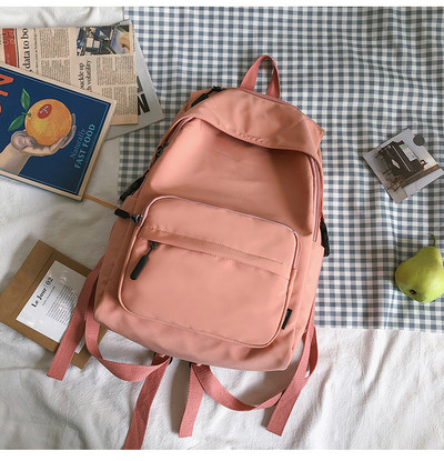 Férfi napi hátizsák cipzárral és elülső zsebbel több színben