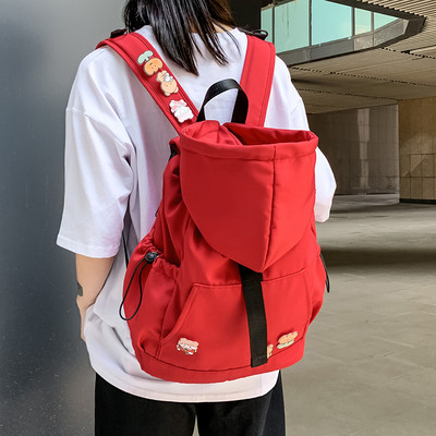 Moderan muški ruksak s aplikacijom u boji u tri boje