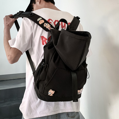 Moderan muški ruksak s aplikacijom u boji u tri boje