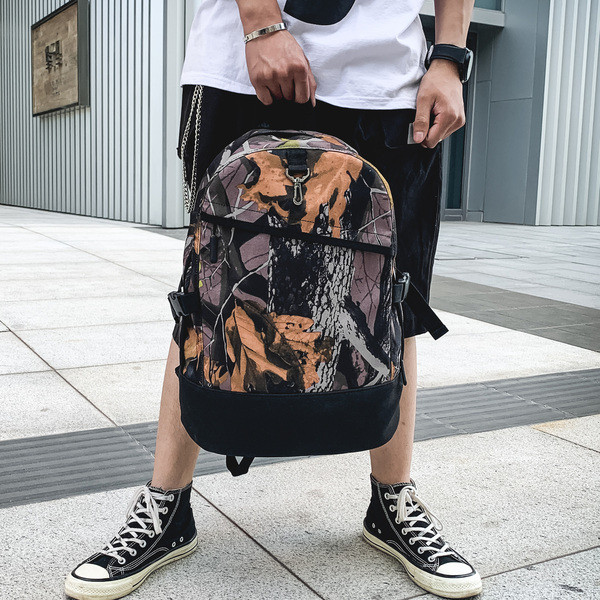 Νέο μοντέλο χρωματιστό ανδρικό σακίδιο με φερμουάρ - κατάλληλο για ταξίδια