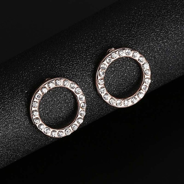 Napi készlet nyaklánc fülbevaló és karkötő díszítő kövekkel