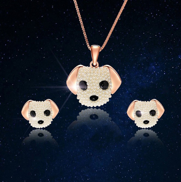 Napi női nyaklánc és fülbevaló szett