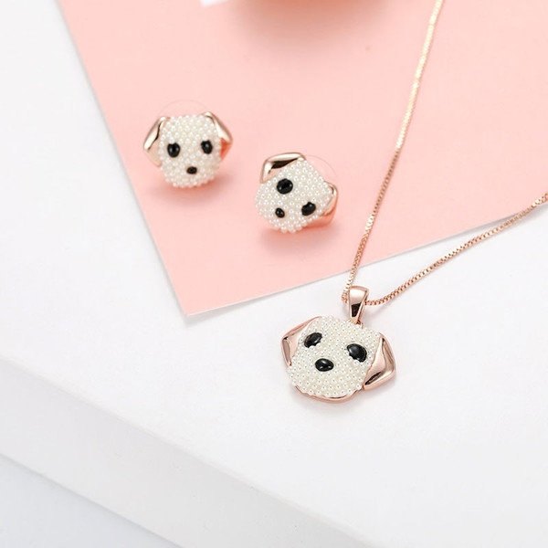 Napi női nyaklánc és fülbevaló szett