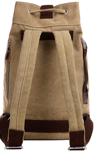 Tekstiilist meeste seljakott kirjadega