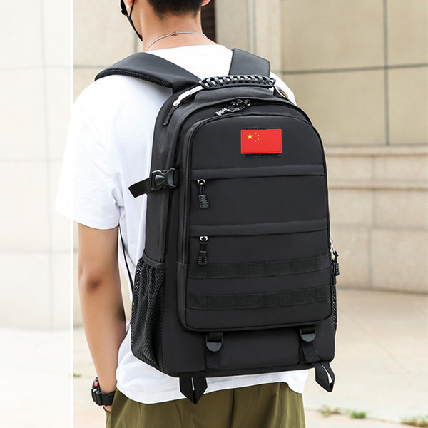 Új modell férfi túra hátizsák cipzárral és elülső zsebekkel