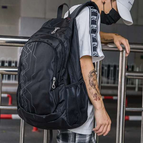 Ανδρικό σακίδιο νέο μοντέλο με φερμουάρ και τσέπες σε διάφορα χρώματα