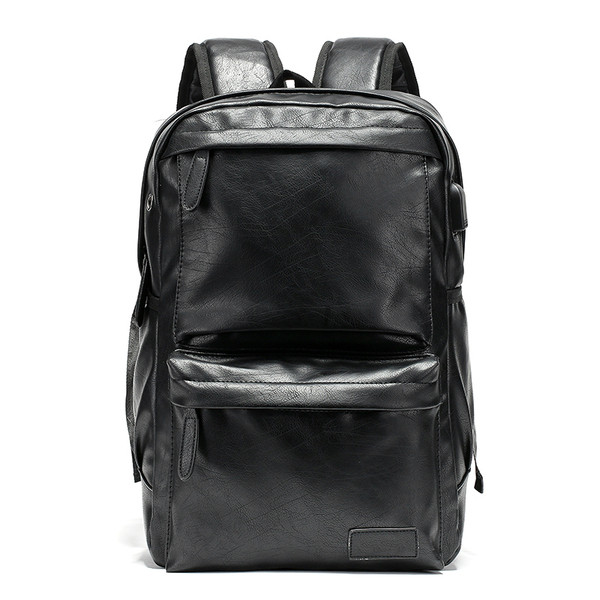 Mindennapi férfi hátizsák emblémával - két modell