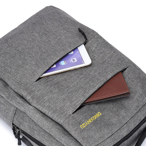 Meeste tekstiilist seljakott - kolmeosaline komplekt