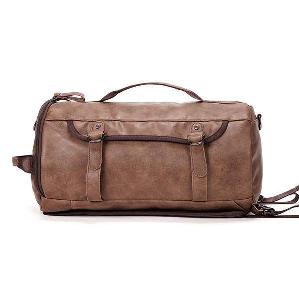 Új modell férfi hátizsák csatokkal és cipzárral