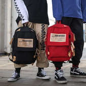 Modern férfi hátizsák pántokkal - retro stílusú