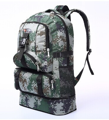 Sülearvutile sobiv lukuga meeste kamuflaažikott