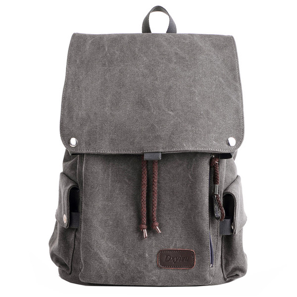 Ανδρικό σακίδιο υφασμάτινο με τσέπες