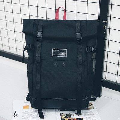 Unisex tekstiilist lillemustriga seljakott