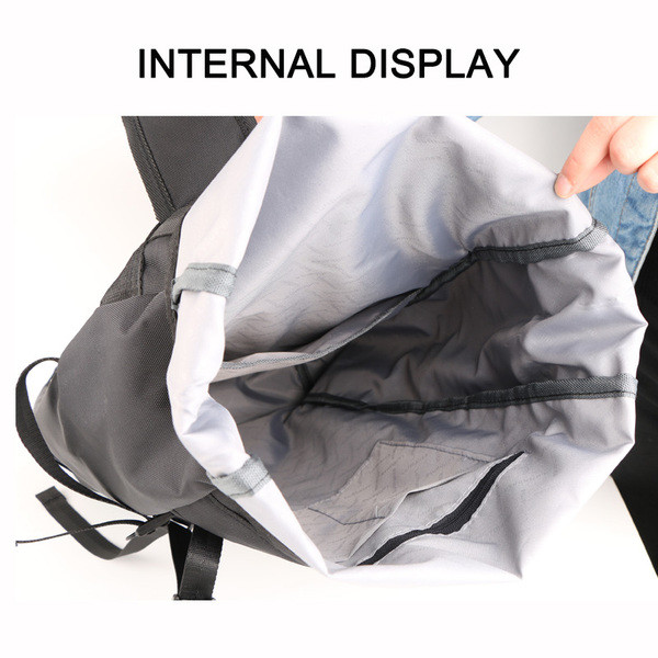 Unisex tekstiilist lillemustriga seljakott