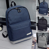 Napi textil hátizsák cipzárral