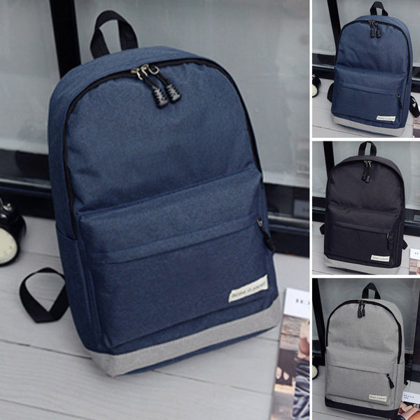 Napi textil hátizsák cipzárral