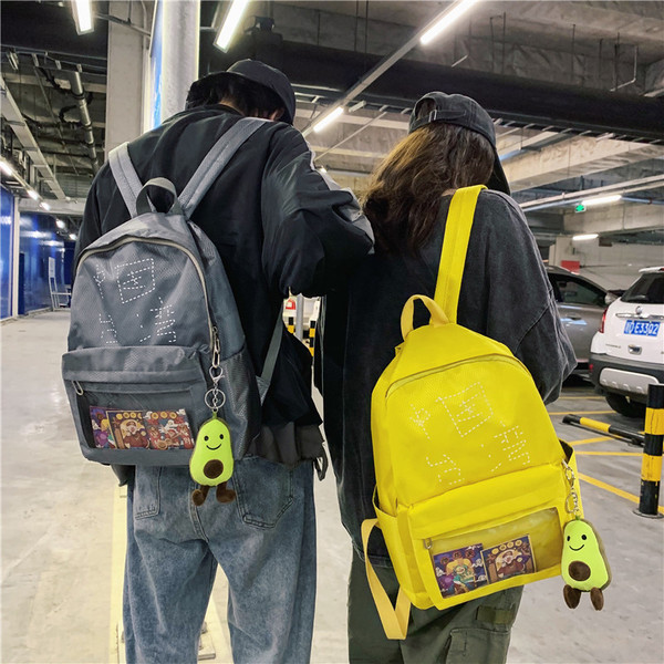 Napi férfi textil utazó hátizsák