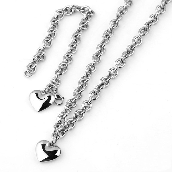 Naiste igapäevane tavaline kahe mudeliga kaelakee ja käevõru mudel