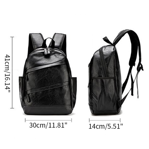 Vyriška eko odos kuprinė su užtrauktuku