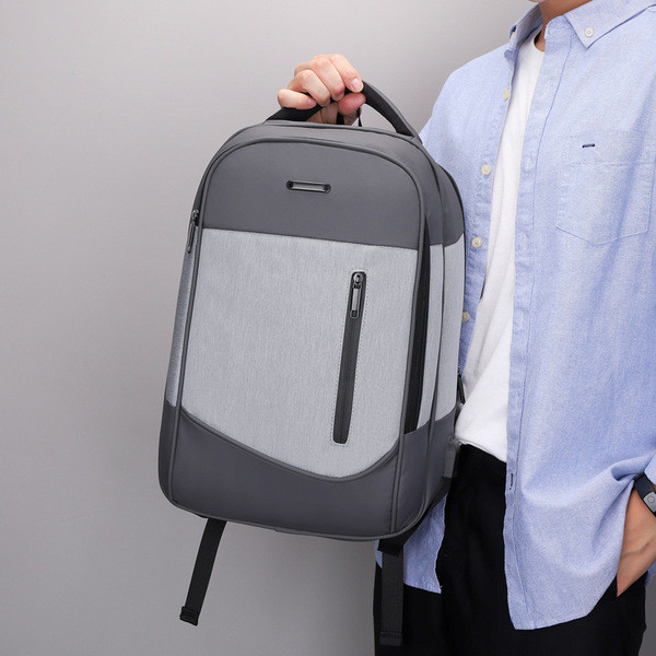 Μοντέρνο ανδρικό σακίδιο με φερμουάρ σε τέσσερα χρώματα