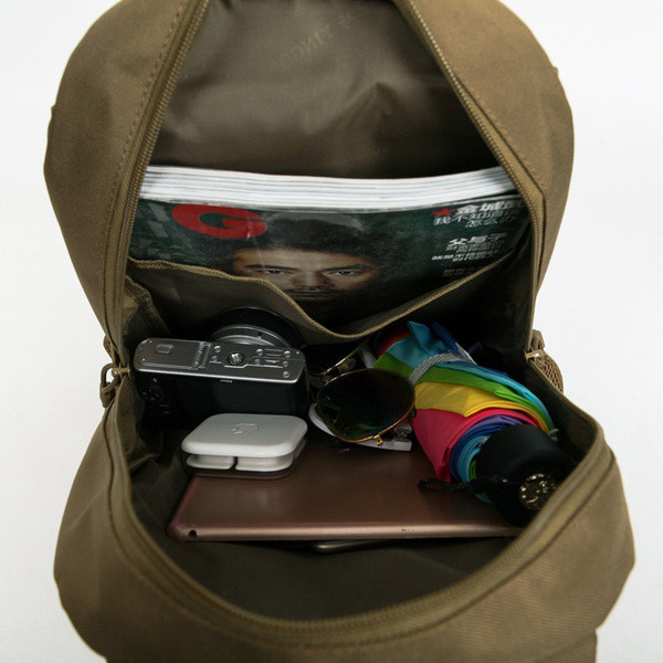 Moodne tõmbluku ja sangaga meeste seljakott