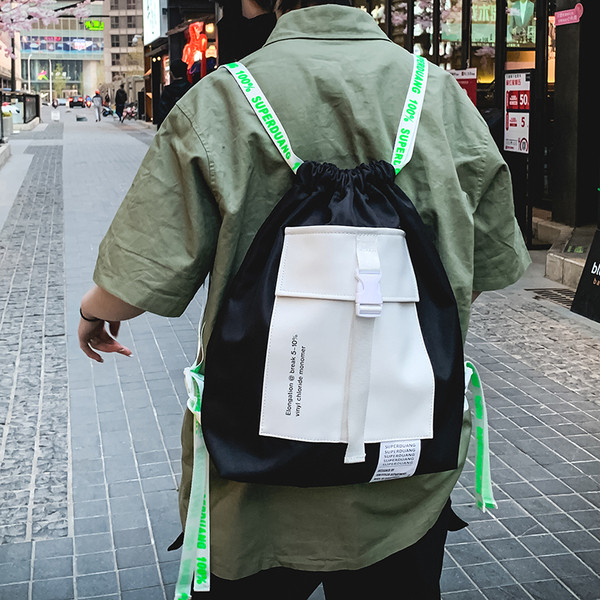 Új modell férfi hátizsák csattal