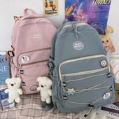 Casual meeste seljakott esitasku ja 3D elemendiga