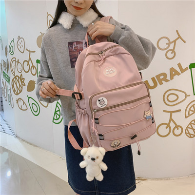 Casual meeste seljakott esitasku ja 3D elemendiga