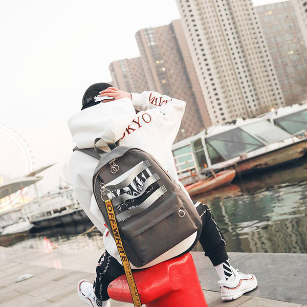 Υφασμάτινο σακίδιο Unisex με έγχρωμη εκτύπωση