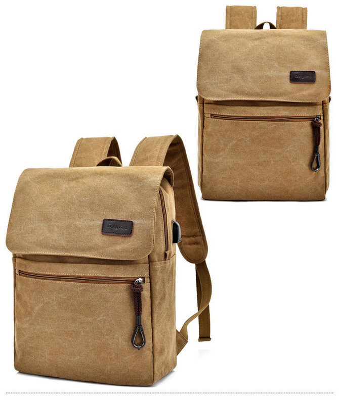 Meeste tekstiilist seljakott tasku ja laiade rihmadega