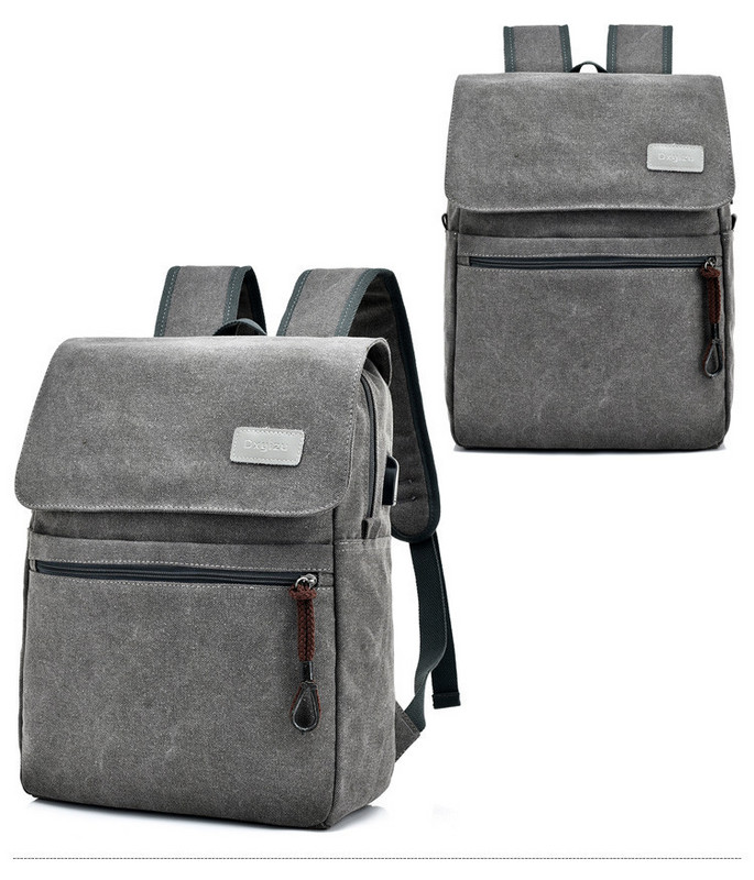 Meeste tekstiilist seljakott tasku ja laiade rihmadega