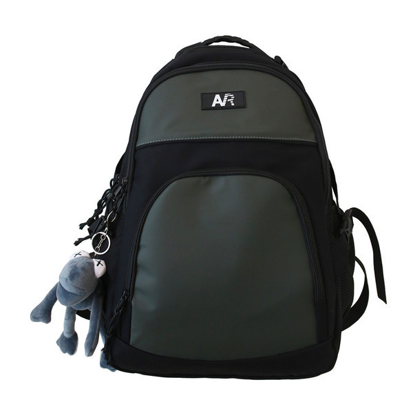 Új modell férfi hátizsák négy színben elülső zsebbel és cipzárral