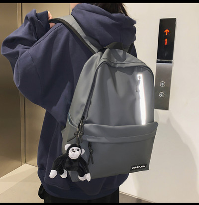 3D elemendi ja lukuga vabaaja meeste kott