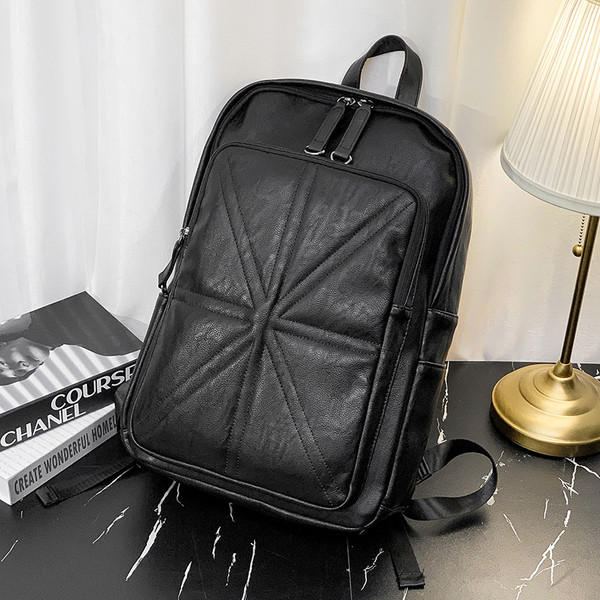 Έκο δερμάτινο ανδρικό σακίδιο πλάτης