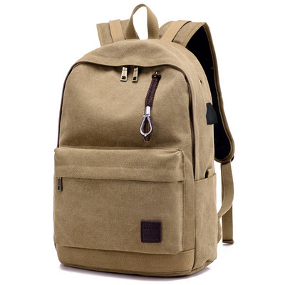 Laiade tekstiilist rihmadega meeste seljakott