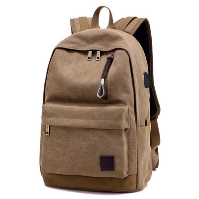 Laiade tekstiilist rihmadega meeste seljakott